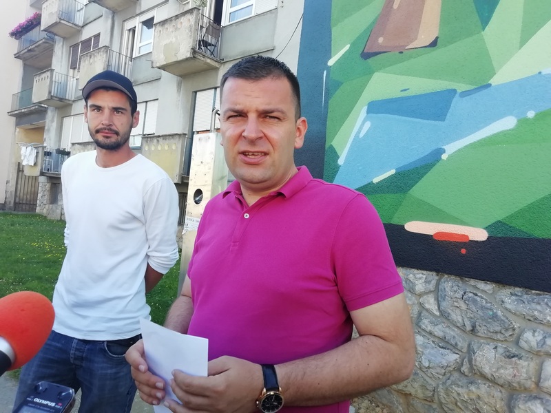 BJELOVAR GRAD MURALA Umjetničkim izražajem uljepšane oronule zgrade
