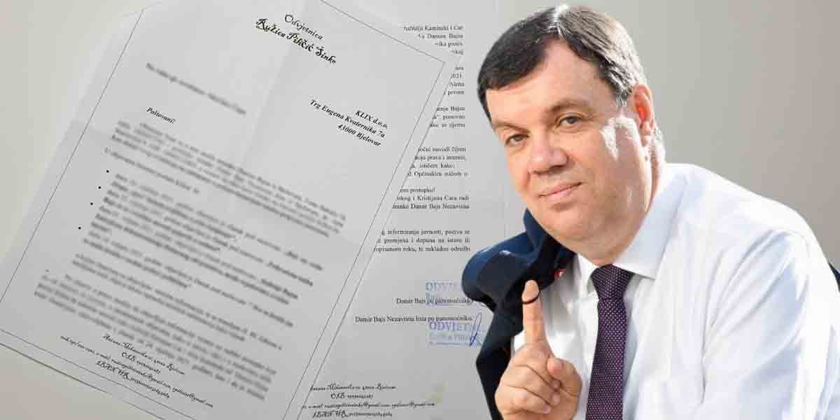 Bajs: Nisam ja tuženik, niti je moja stranka optuženik u bilo kojem postupku