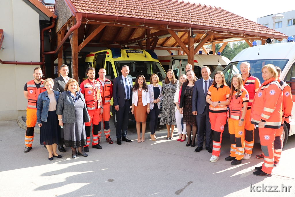 Zavodu za hitnu medicinu vozila i oprema vrijedna skoro milijun kuna