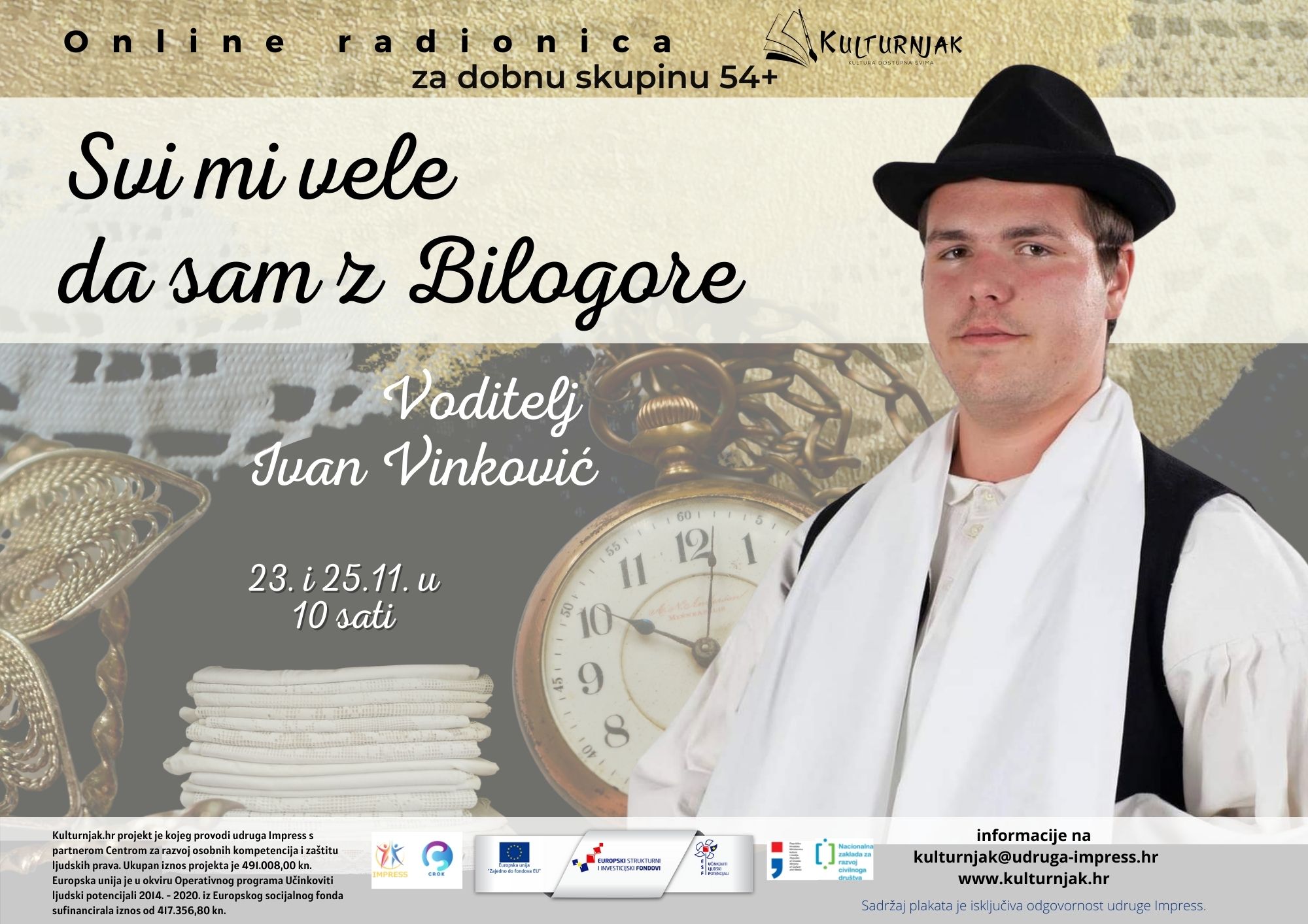 Ivan Vinković prezentira svoje neprocjenjivo bilogorsko blago