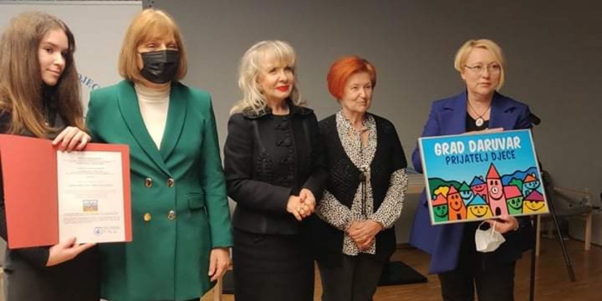 Daruvar dobio titulu Grad - prijatelj djece'!