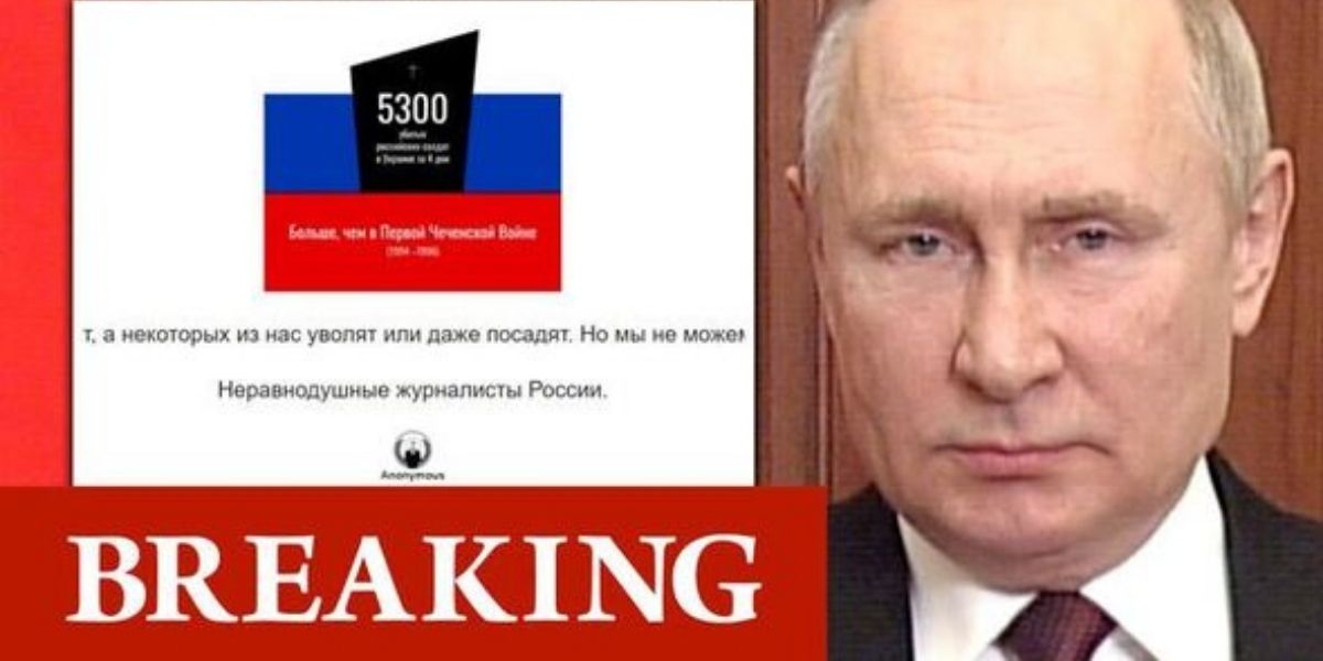 Provalili na stranicu ruske novinske agencije i poslali jasnu poruku