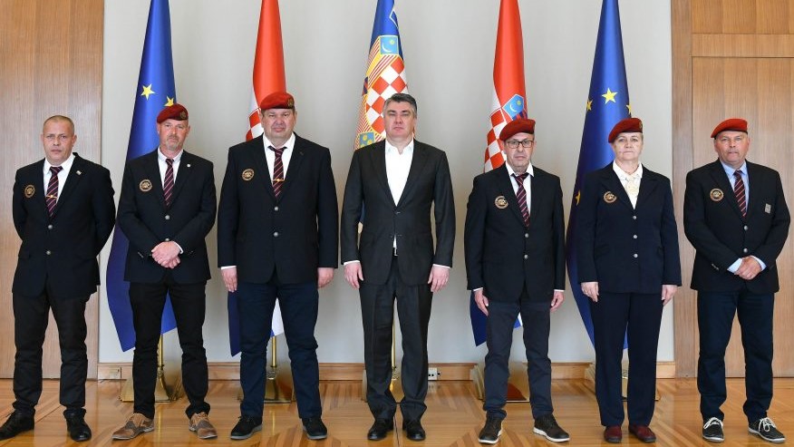 Branitelji opet kod Milanovića, ovog puta veterani 4. dalmatinske brigade