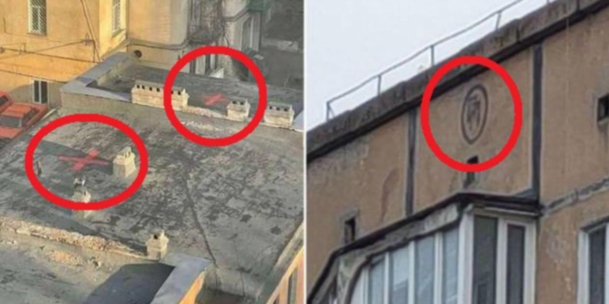 Čudni simboli na zgradama diljem Ukrajine, jesu li označene kao mete?