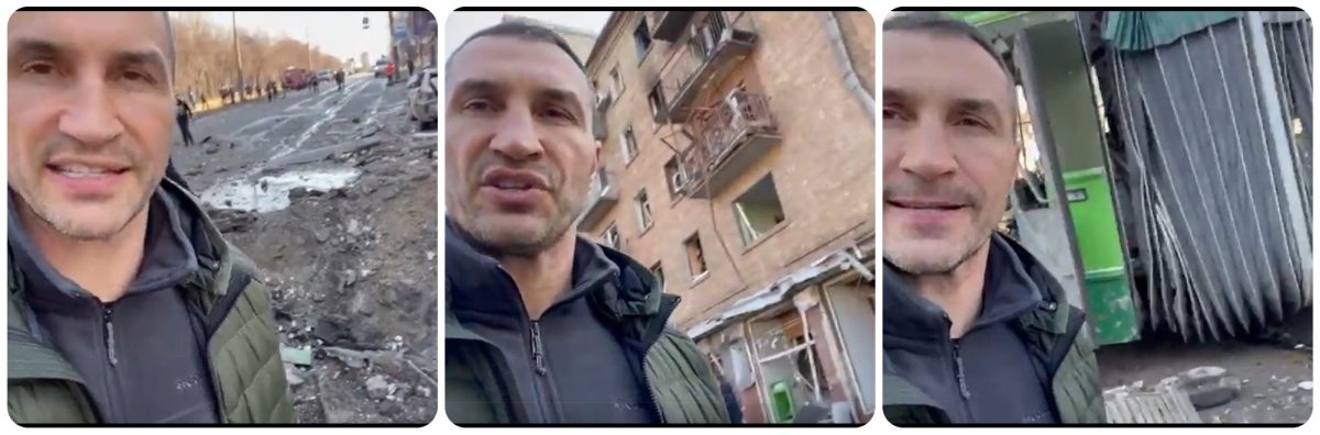 VIDEO Vitalij Kličko, gradonačelnik Kijeva, u emotivnom video zapisu pokazuje razaranja ruske vojske