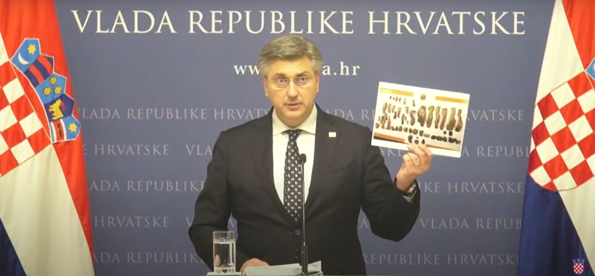 Premijer Plenković: Dron je bio naoružan, evo i dokaza