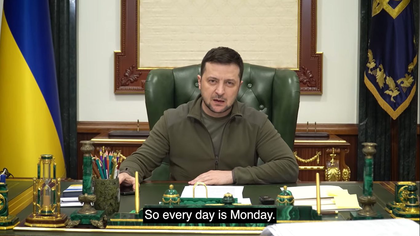 Zelenski se javio iz svog ureda u Kijevu: Ne idem nikamo dok ne pobijedimo!