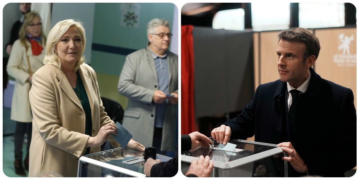 Zatvorena birališta u Francuskoj, evo kako Macron i Le Pen stoje po prvim procjenama