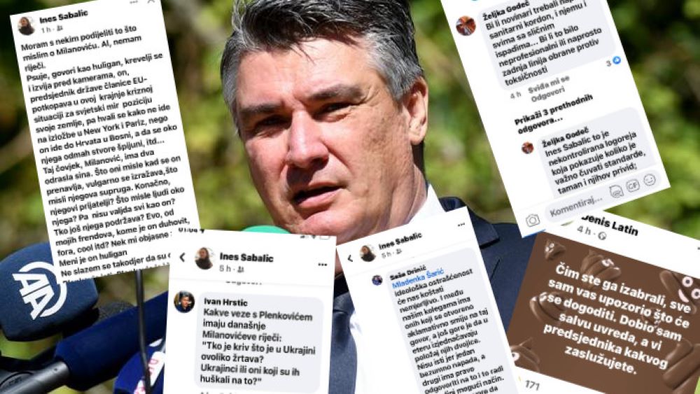 Intelektualci i novinari šokirani Milanovićevim ponašanjem, to je za doktora, prestalo je biti smiješno