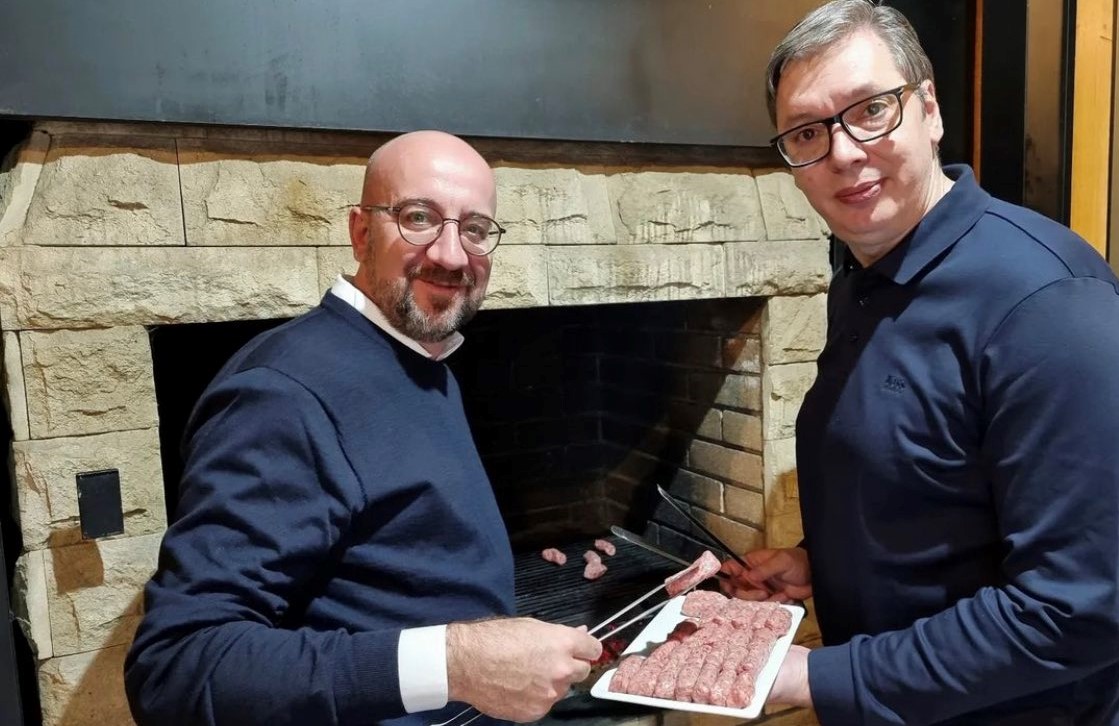 Radna večera za predsjednika Europskog vijeća na srbijanski način