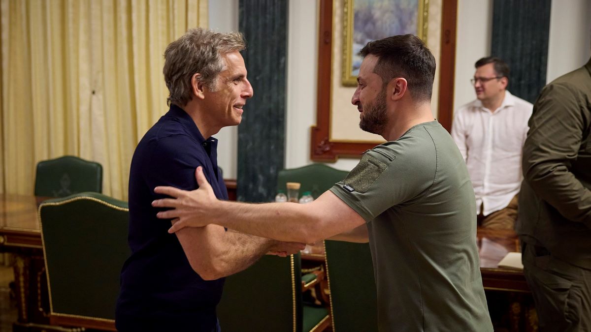 Glumac Ben Stiller izjavio kako je jako dirnut svime što je vidio u Ukrajini