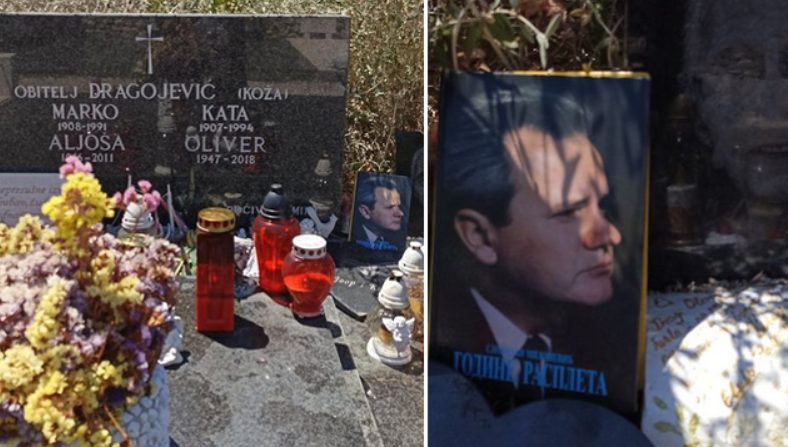 Što radi knjiga o Slobodanu Miloševiću na grobu Olivera Dragojevića?
