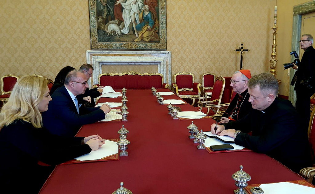 Grlić Radman: Hrvatska i Sveta stolica imaju isti stav u Ukrajini