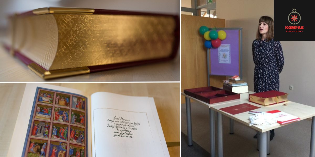 Zlatna Biblija prava je turistička atrakcija koja se, kad turisti odu, čuva na tajnom mjestu!