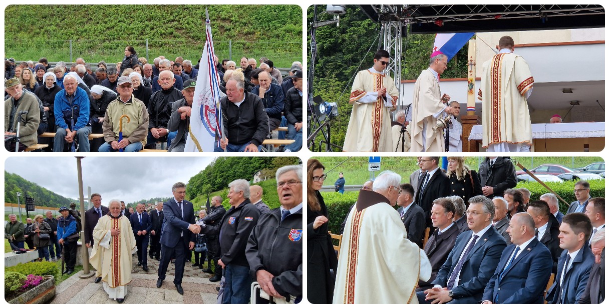 [FOTO] Obilježava se 78. obljetnica Blajburške tragedije i Križnog puta