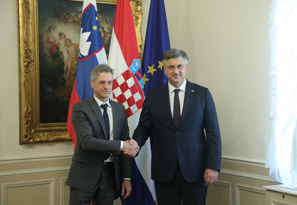 Plenković i Golob: Ako izuzmemo arbitražu, govorimo isto