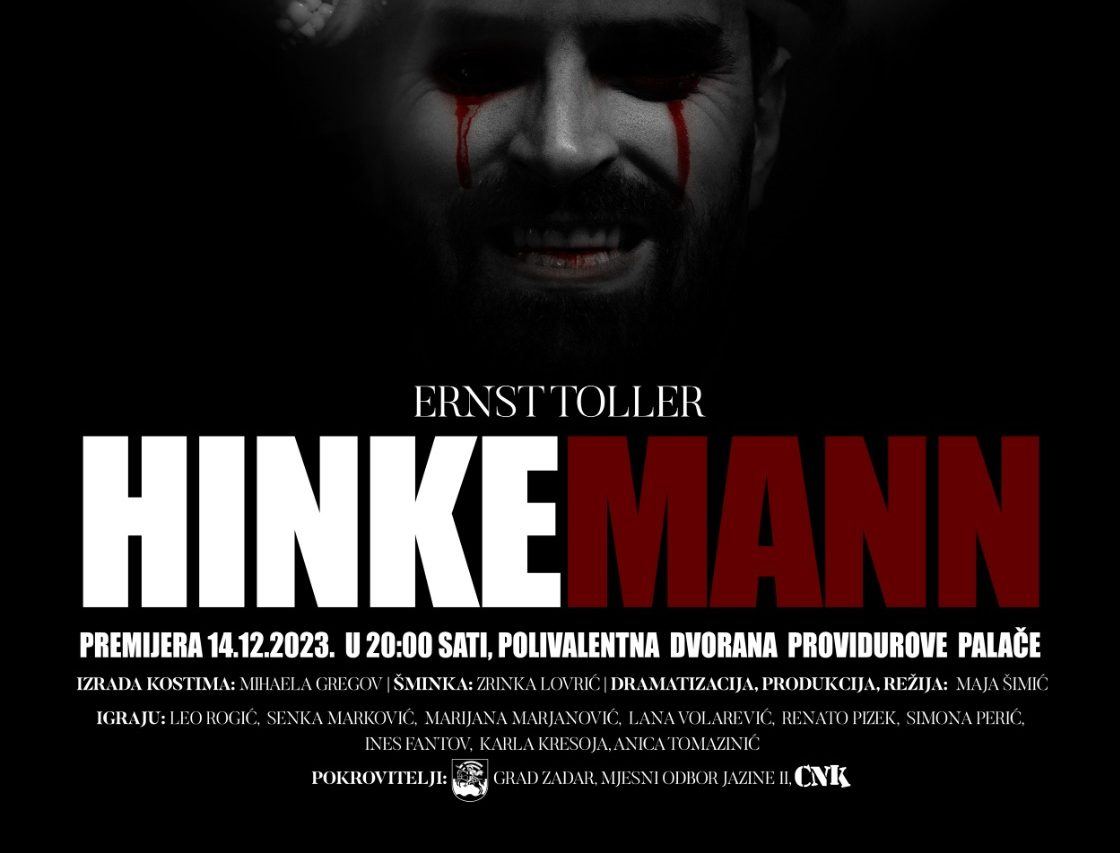 "Hinkemann" u Providurovoj palači: Dragon teatar donosi avangardnu dramu