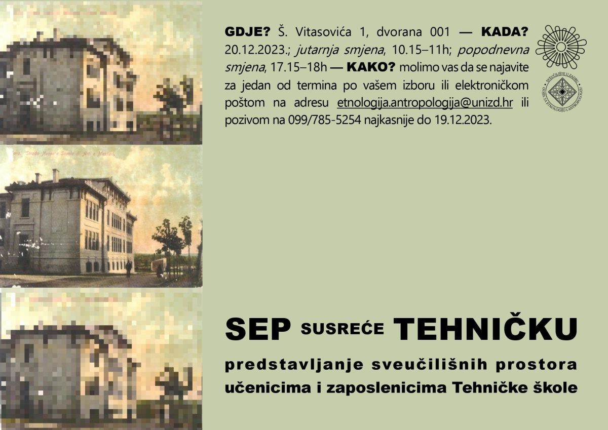 SEP susreće Tehničku: predstavljanje sveučilišnih prostora Tehničkoj školi