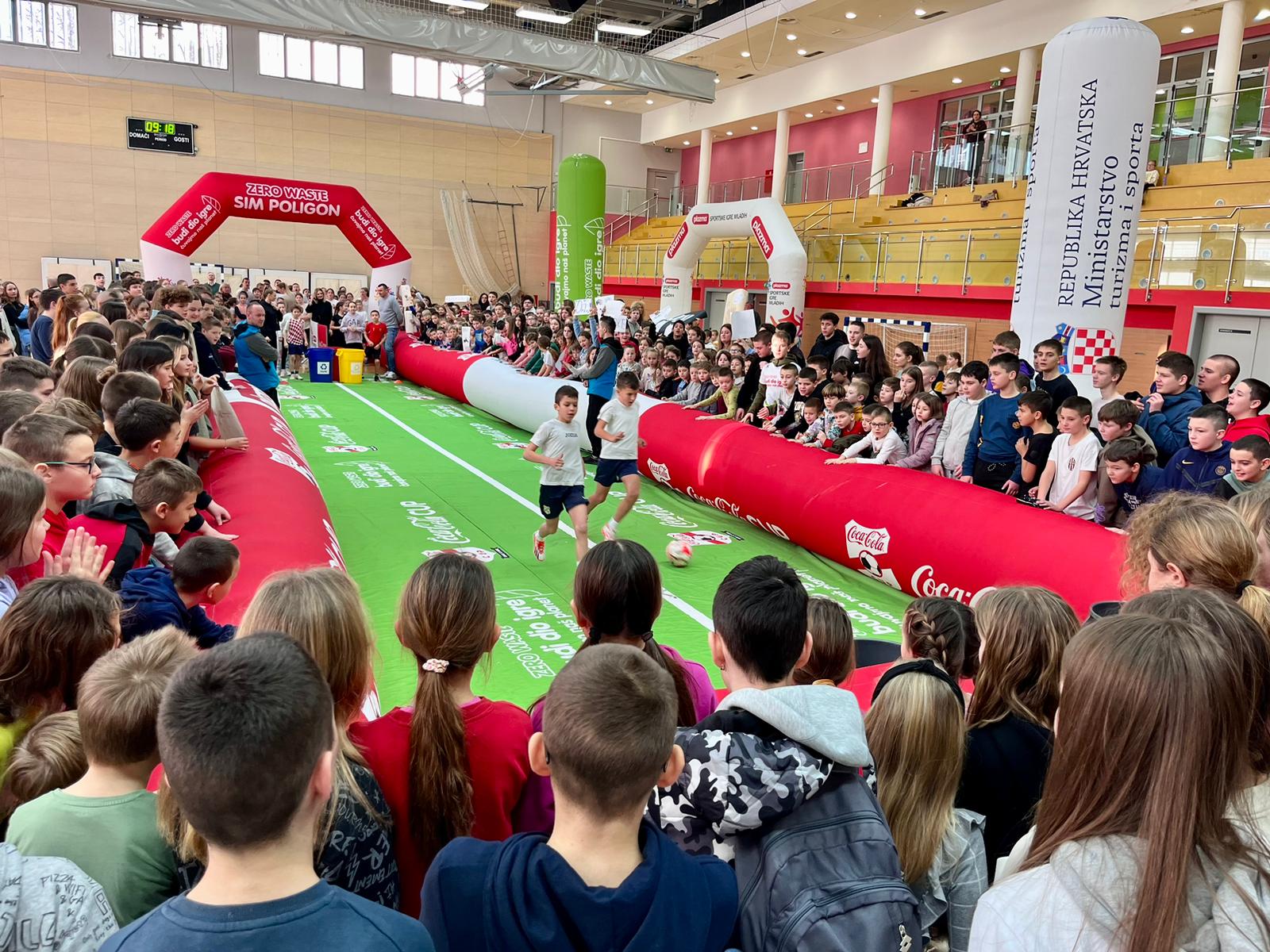 28. sezona Sportskih igara mladih s ekološkim ciljevima u OŠ Šime Budinića u Zadru
