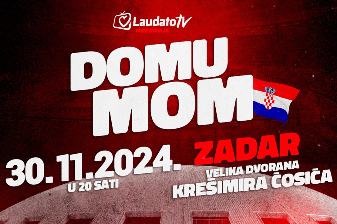 "Domu mom" – Koncert domoljubne glazbe u Zadru