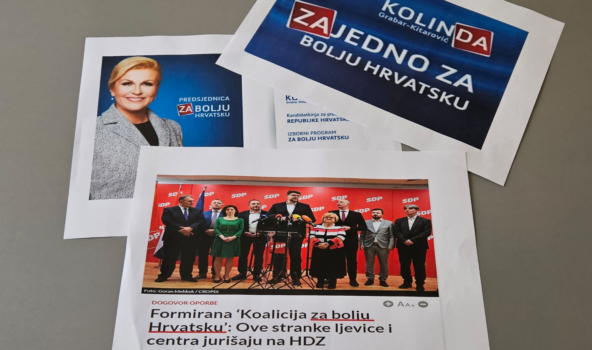 Ovakav plagijat još nismo vidjeli. Pobjednički predsjednički slogan iskoristili kao naziv vlastite koalicije.