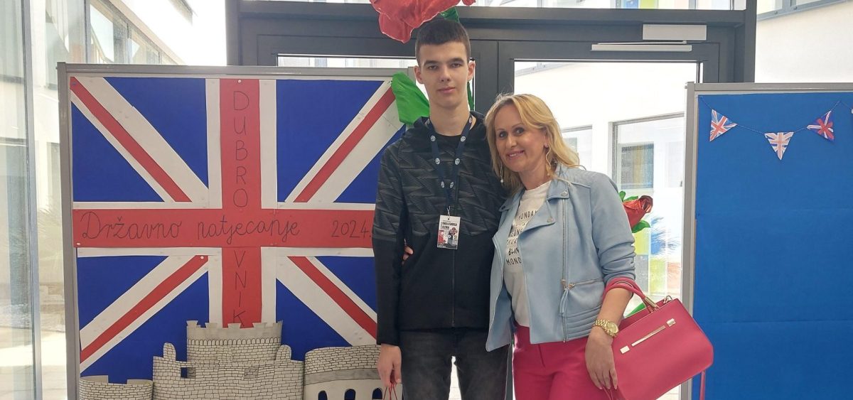 Luka Krpina osvojio zlato na državnom natjecanju iz engleskog jezika u Dubrovniku