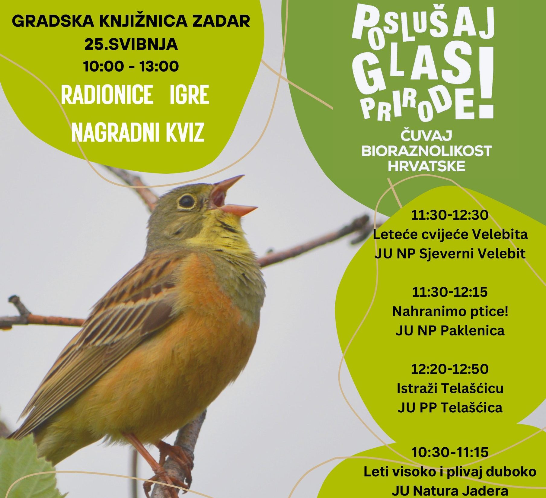 Prilika svima da zavire u tajne prirode kroz razne edukativne i zabavne aktivnosti