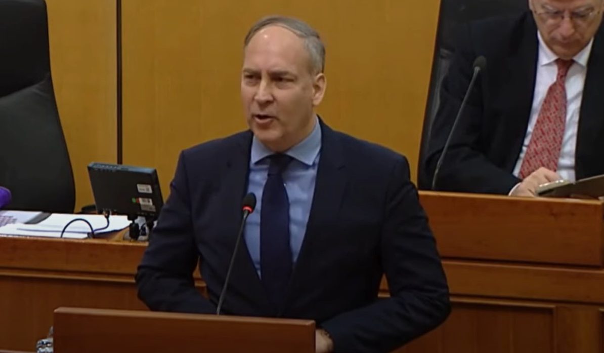 Saborski zastupnik DP-a i kandidat za EU parlament, Stjepo Bartulica na "Hodu za život" u Zadru