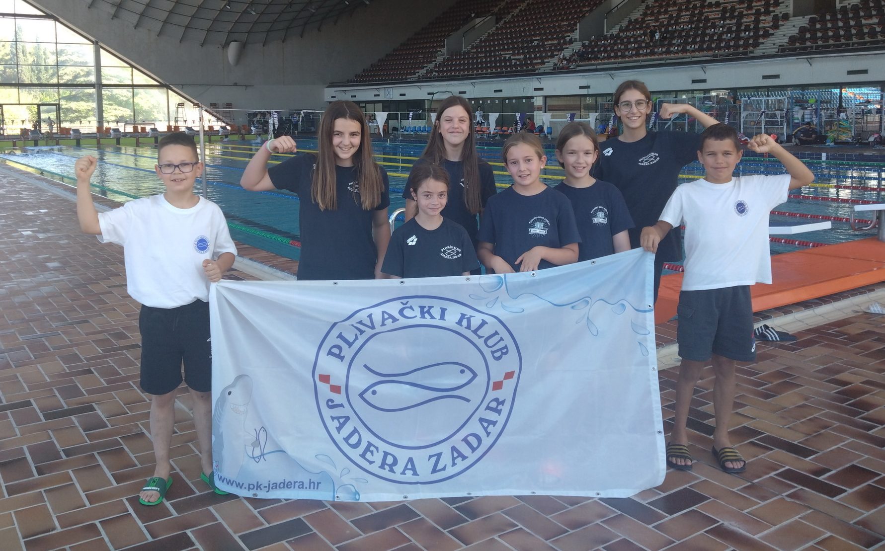 Uspješan vikend za plivače Jadere, osam medalja iz Sarajeva i bronca iz Splita