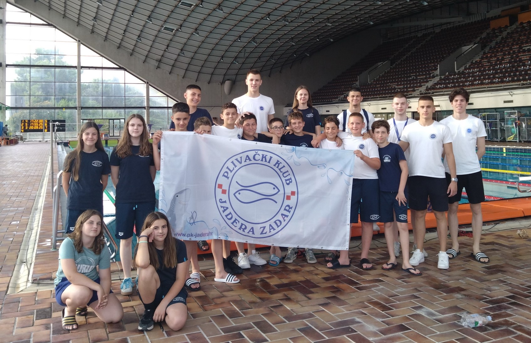 Sjajni uspjesi mladih plivača Jadere na prvenstvu Dalmacije, briljirao Mate Molnar s pet medalja