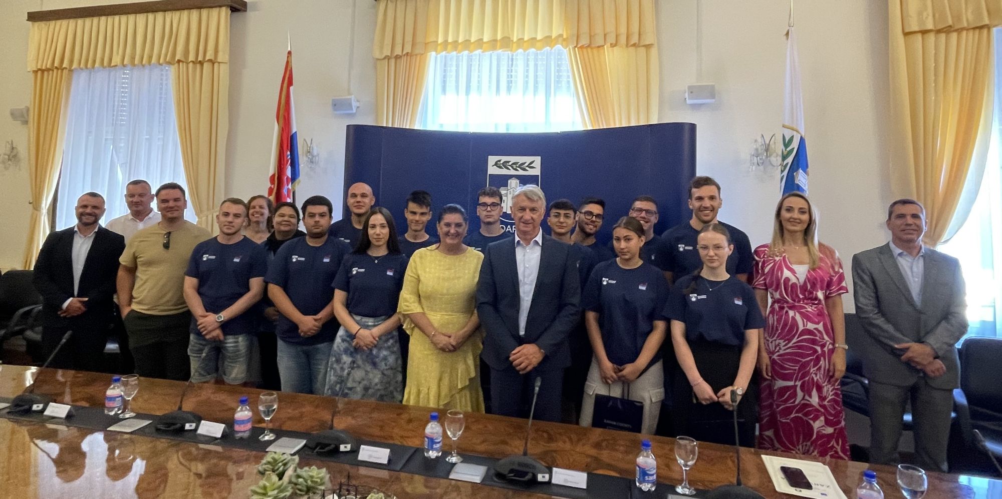 Primanje sudionika programa Hrvatske matice iseljenika Eco heritage task force