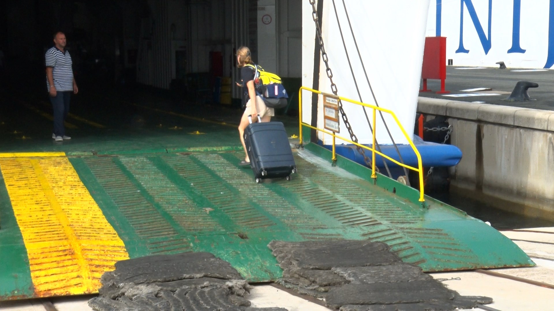 Otkriveno zašto su mornari stajali ispod rampe trajekta Jadrolinije?