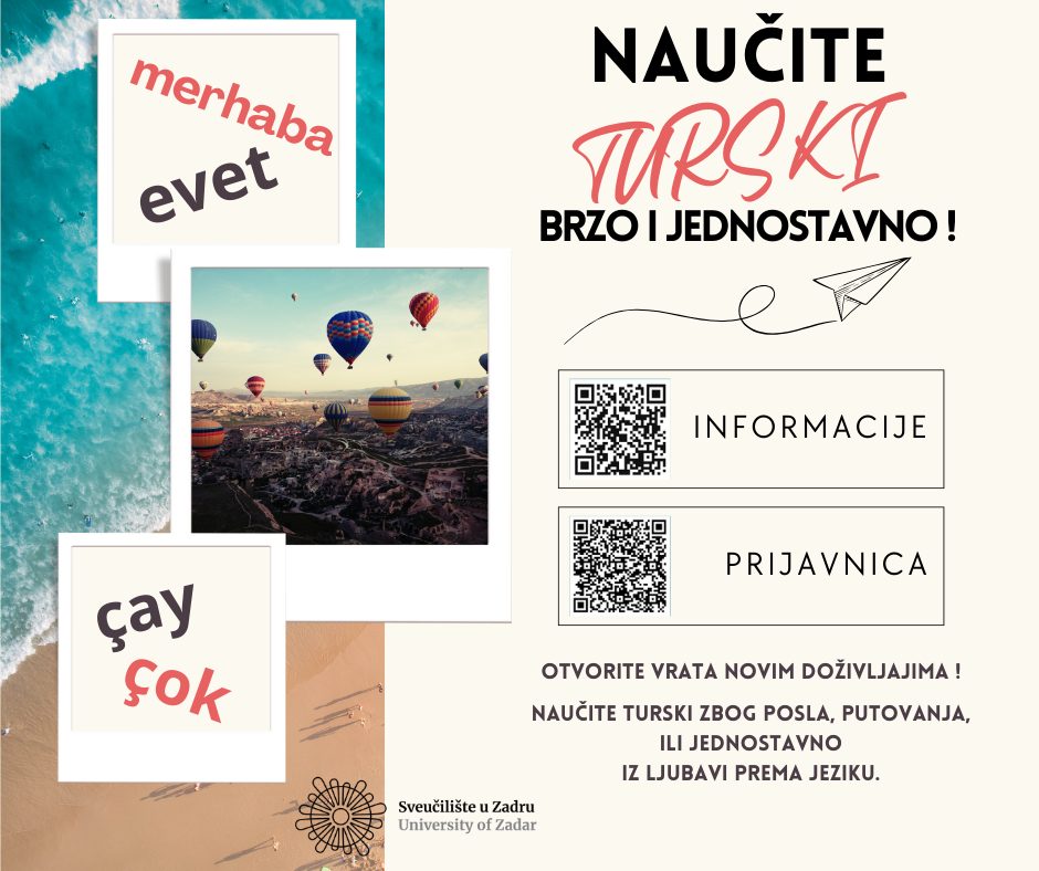 U tijeku upisi na tečajeve stranih jezika u Centru za strane jezike Sveučilišta u Zadru