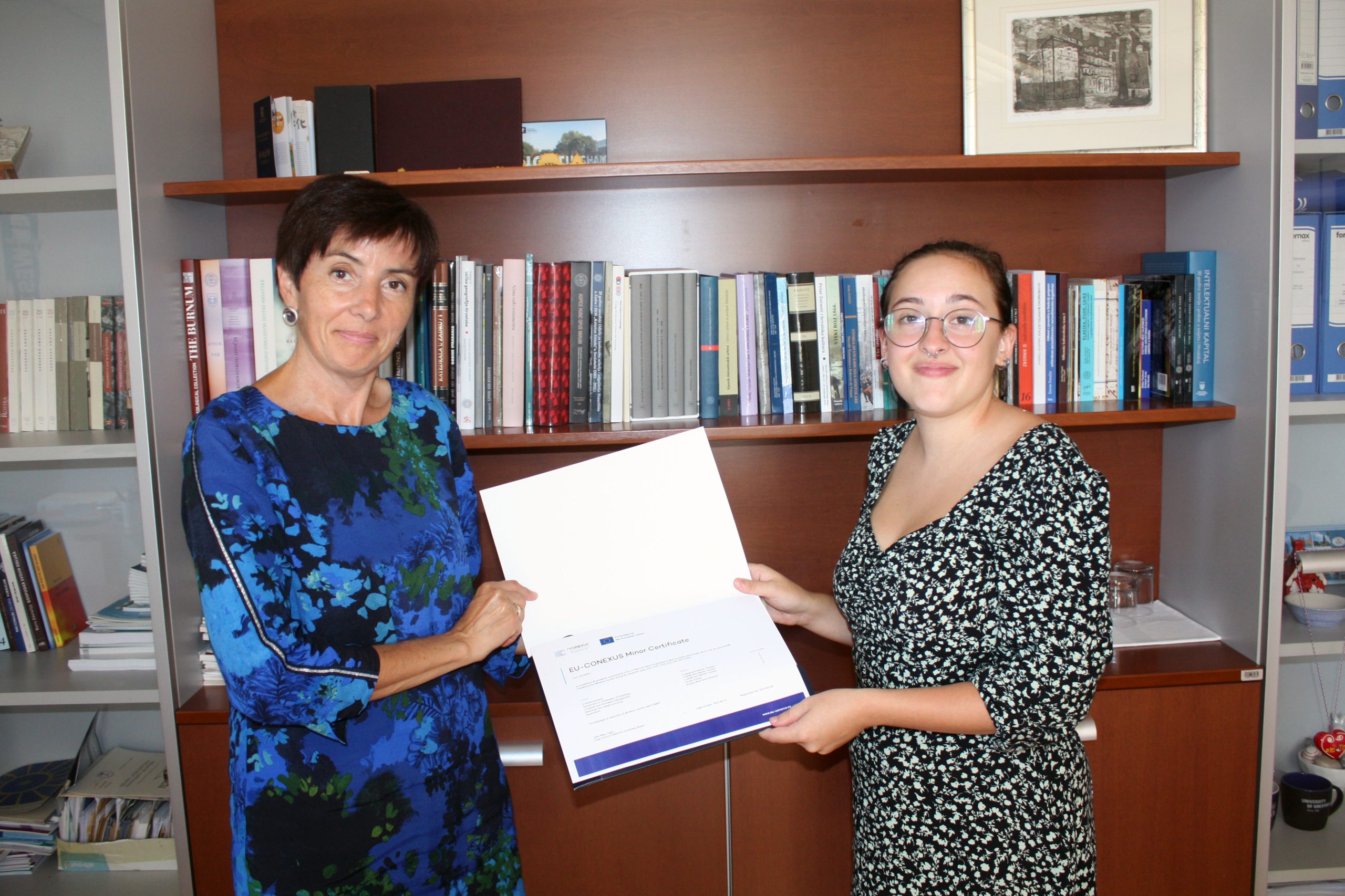 Prva zadarska studentica s Minors certifikatom u području Blue economy and growth