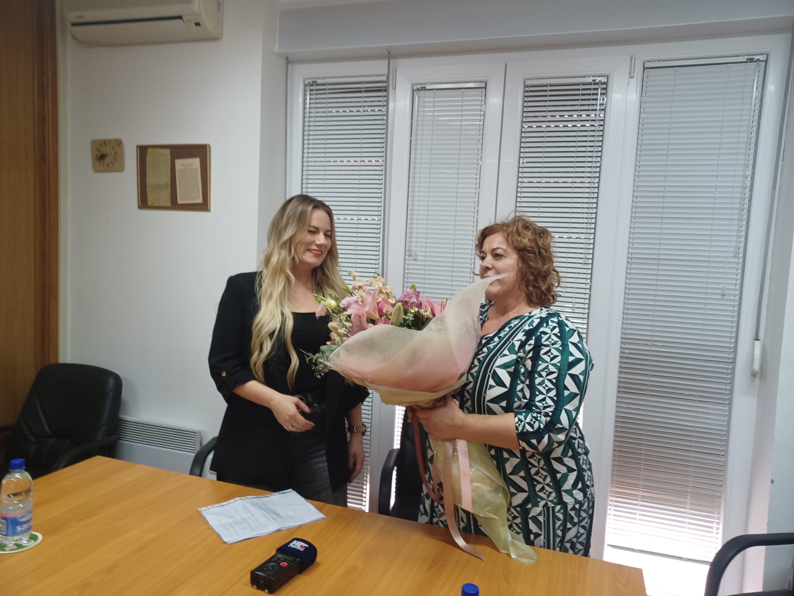 Upriličeno primanje za dobitnicu srebrne medalje na Svjetskom natjecanju frizera, Ingu Petričević