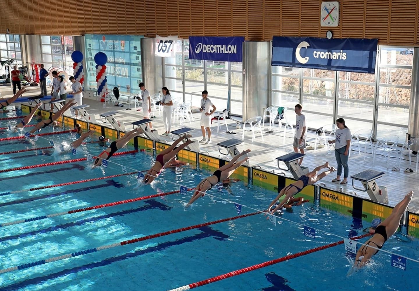 Plivački miting „Sveti Krševan“ okupio 560 natjecatelja iz Hrvatske i inozemstva