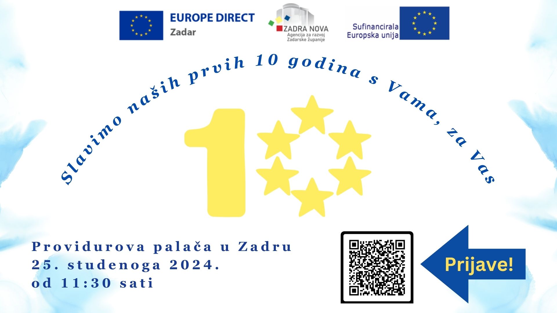 Proslava desetljeća rada centra EUROPE DIRECT Zadar