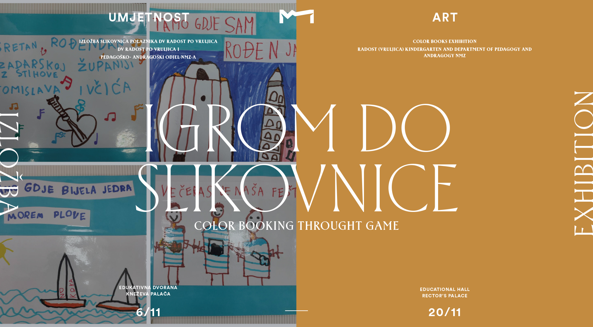 Otvorenje izložbe „Igrom do slikovnica“ u Kneževoj palači