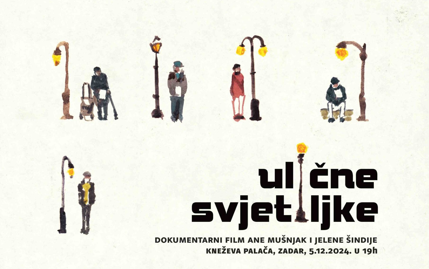 Premijera dokumentarnog filma "Ulične svjetiljke" u Zadru