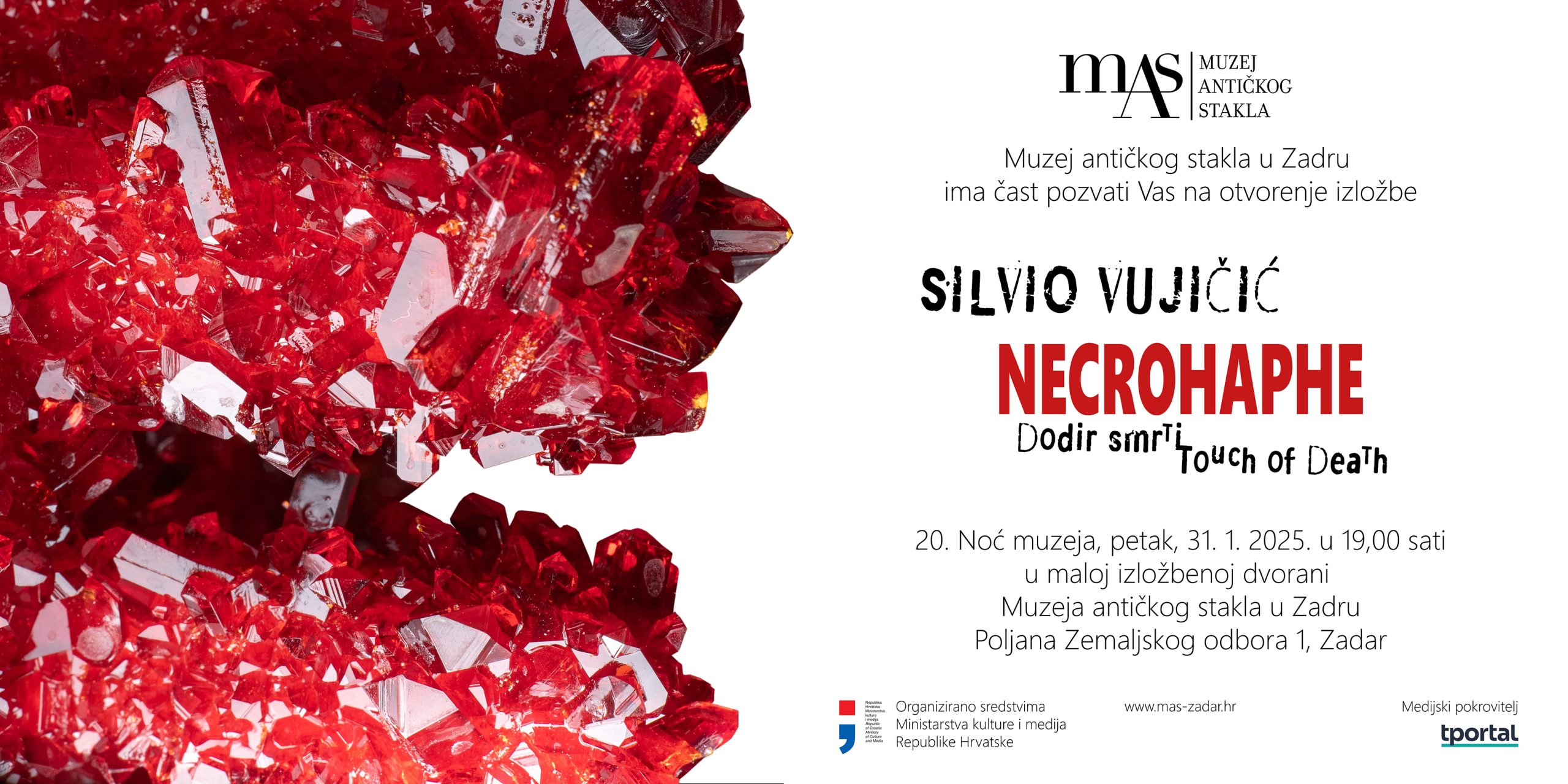 Muzej antičkog stakla u Zadru oduševljava programom za jubilarnu 20. Noć muzeja