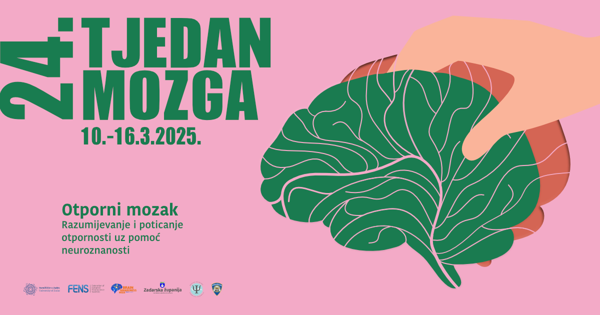 Zadar domaćin 24. Tjedna mozga: Otporni mozak – otkrivanje tajni otpornosti kroz neuroznanost