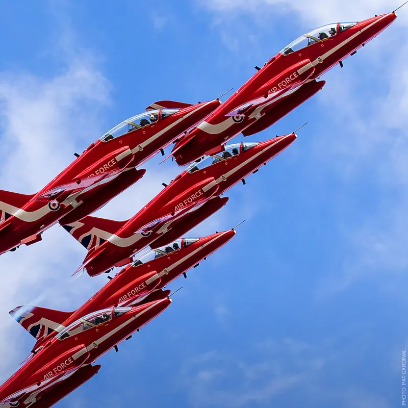 Britanski Red Arrowsi u posjetu Krilima Oluje