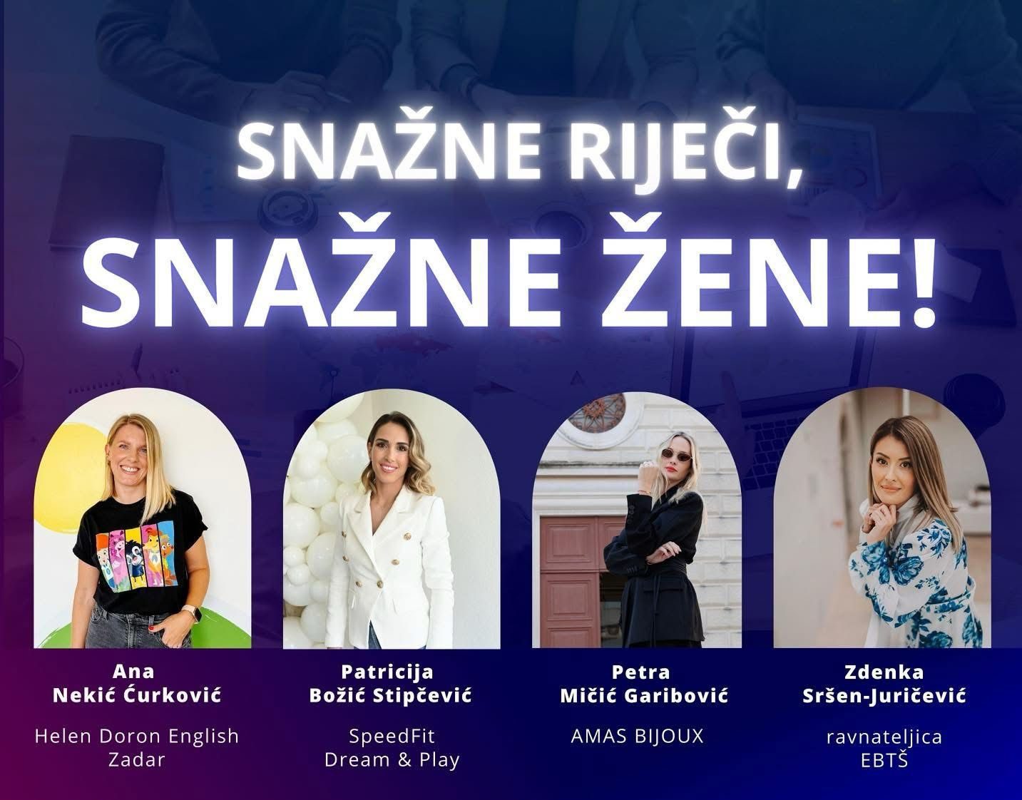 "Snažne riječi, snažne žene!" – Inspirativni panel o poduzetništvu i uspjehu