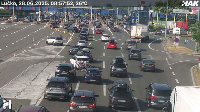 Gužve na cestama prema moru, kolone na A1 i A3, ograničenja zbog jakog vjetra na Jadranu