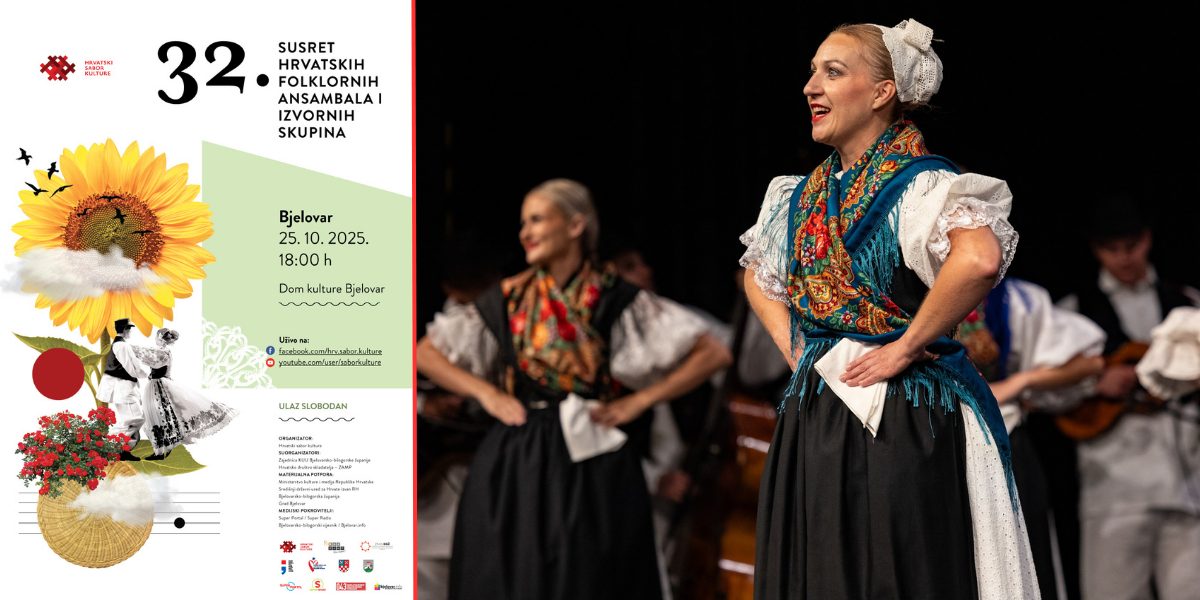 Dođite i pogledajte najbolje od izvornog folklora Hrvatske!