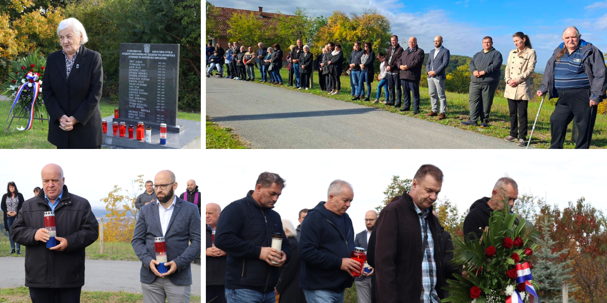 Sjećanje na nevine: U Pakračkim vinogradima obilježena 34. obljetnica tragičnog stradanja