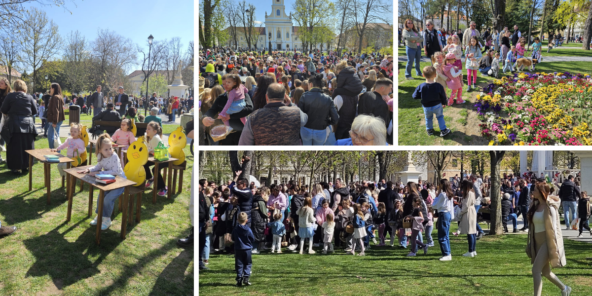 Na stotine mališana ispunilo je gradski park, pogledajte kako je prošla velika uskrsna potraga