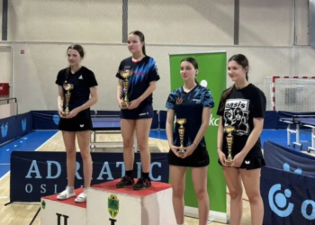 Dvije igračice bjelovarskog Stolnoteniskog kluba među najboljima u Hrvatskoj!