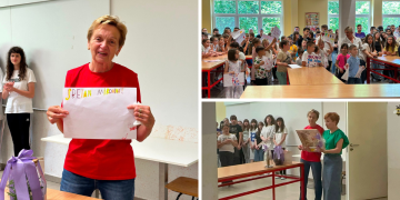 Emotivan oproštaj od omiljene školske kuharice: Teta Marija ispraćena zasluženu mirovinu