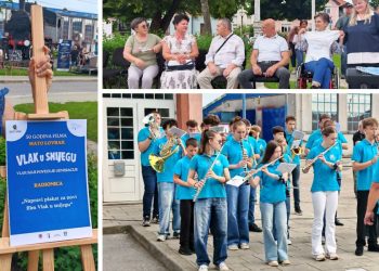 [FOTO] Bake i djedovi doveli su unuke na proslavu: „Vlak u snijegu” i nakon 50 godina spaja generacije